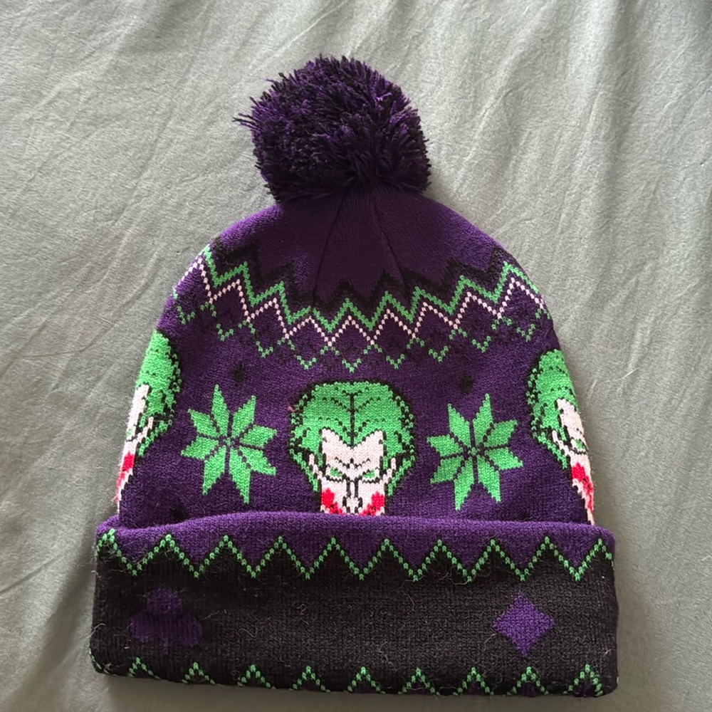 Dc Comics The Joker Beanie